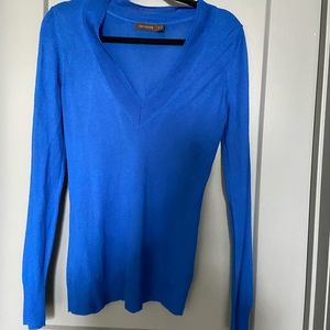 The Limited | Blue Sweater V-Neck
